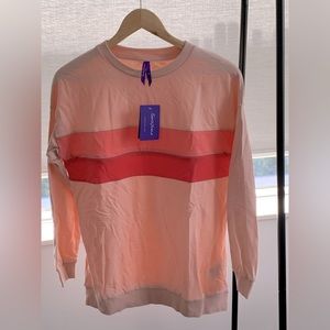 Pink Ombre Colourblock Maternity to Nursing Sweater